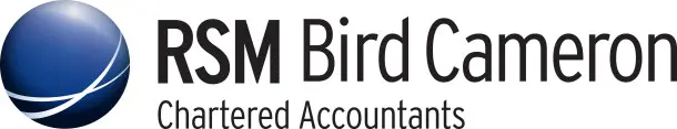 RSM Bird Cameron Chartered Accountants Logo CMYK