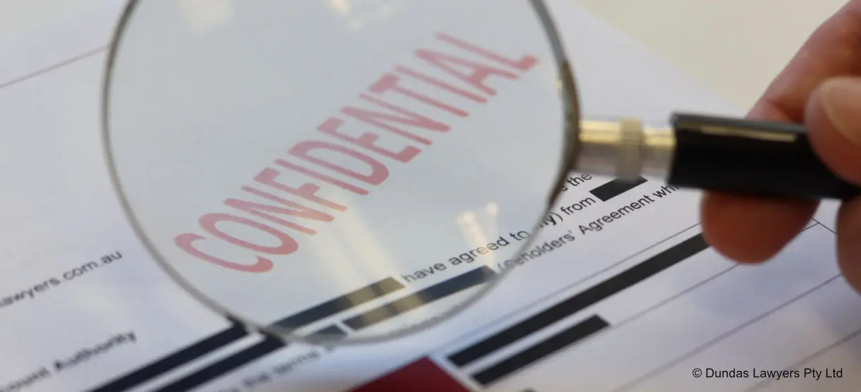 Confidential information